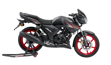 تیویاس آپاچی RTR 160 دوسوپاپ؛ تصویر همان مدل در منبع مرجع