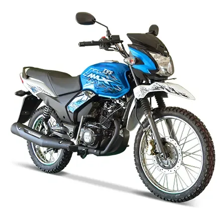 تیویاس Max 125 Semi Trail؛ تصویر همان مدل در منبع مرجع